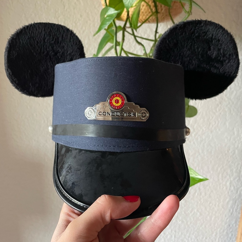 Disney Mickey Mouse Conductor Hat With Mickey Ears